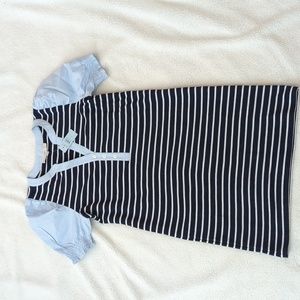 Loft causal dress blue